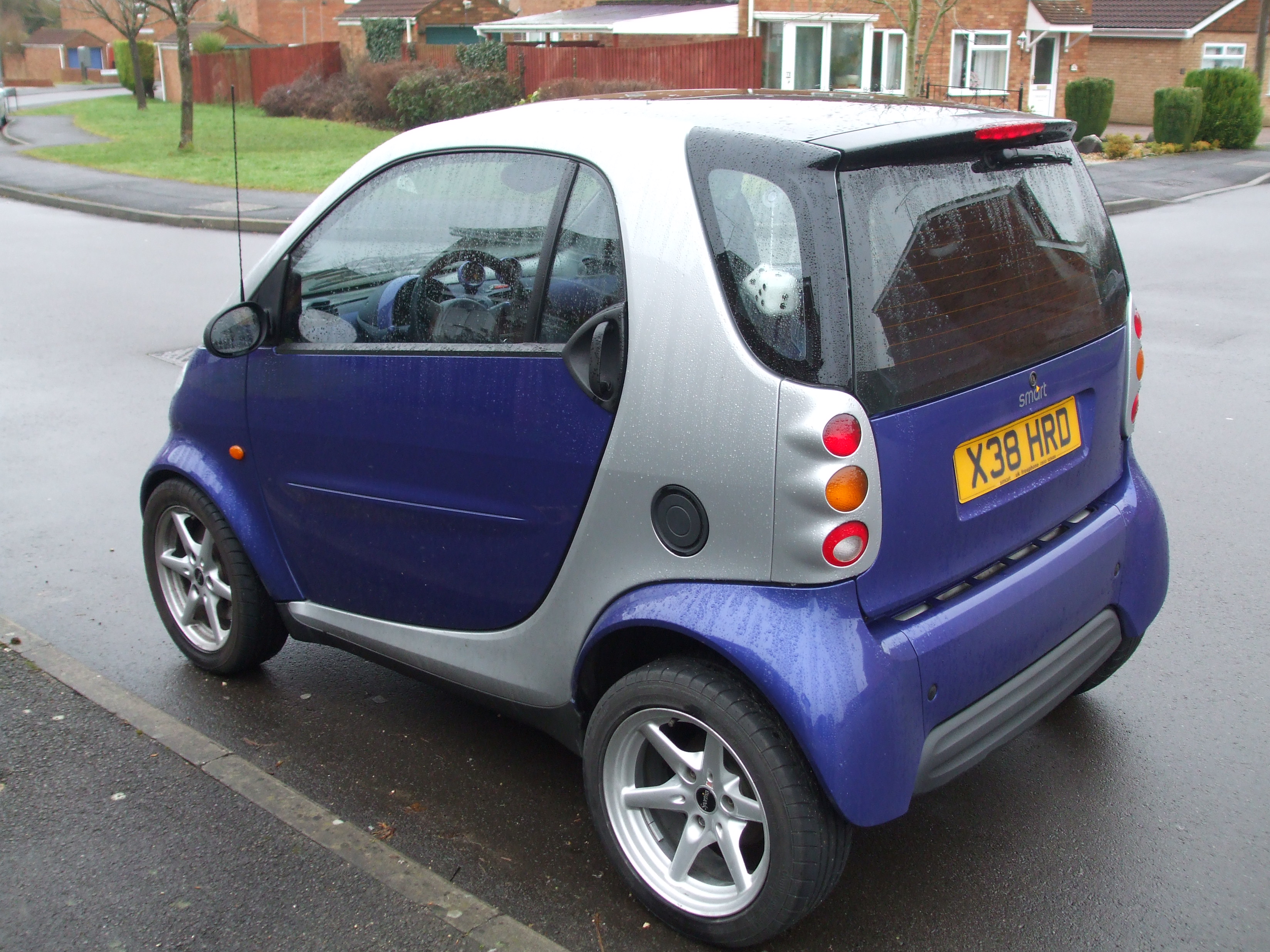 Smart Car » Back And Left Side View